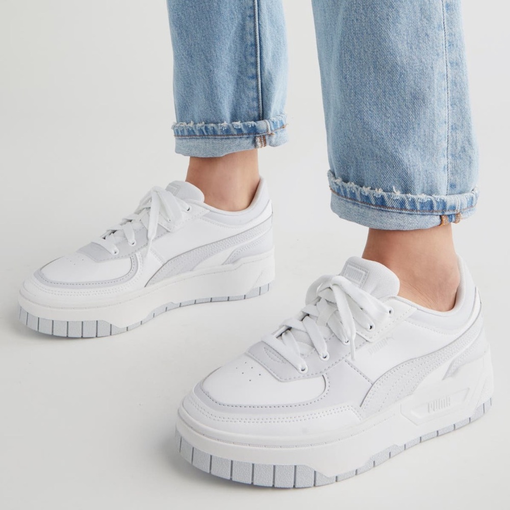 PUMA Cali Dream Platform Sneaker Puma White-Silver Mist